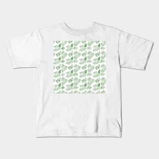 Hidden Within The Jungle Ferns Abstract Pattern (MD23SMR014b) Kids T-Shirt